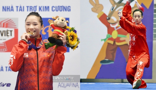 Chiêm ngưỡng dàn hot girl tài sắc vẹn toàn của Wushu Việt Nam tại SEA Games 31