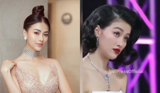 Hoa hậu Phương Khánh liếc thí sinh ‘sắc lẻm như dao khoét vào mỏm đá’ tại Miss Universe Vietnam 2022