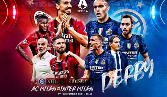 Nhận định AC Milan vs Inter Milan (2h45, 8/11) vòng 8 Serie A: Đại chiến derby Milano