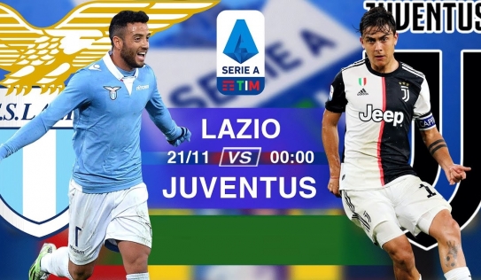 Nhận định Lazio vs Juventus (0h00, 21/11) vòng 13 Serie A: Trở lại ‘đường ray’