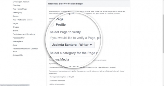 Hướng dẫn cách 'xin' tích xanh Facebook chi tiết 4
