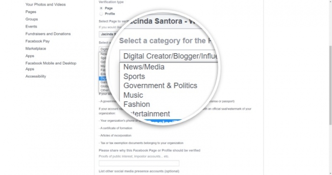 Hướng dẫn cách 'xin' tích xanh Facebook chi tiết 5