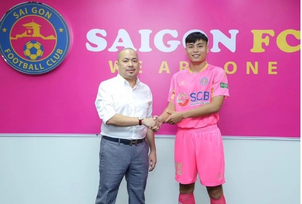 Tiền đạo Nguyễn Ngọc Hậu sẽ sang Nhật Bản chơi bóng. Ảnh: Internet