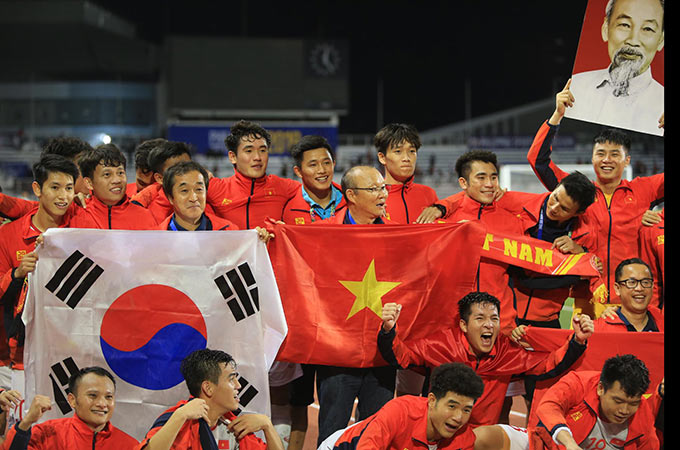 HLV Park Hang-seo muốn cùng tuyển Việt Nam vô địch AFF Cup 2022. Ảnh: Internet HLV Park Hang-seo muốn cùng tuyển Việt Nam vô địch AFF Cup 2022. Ảnh: Internet