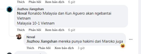 CĐV Malaysia dự đoán đội nhà sẽ đánh bại ĐT Việt Nam. Ảnh: Internet CĐV Malaysia dự đoán đội nhà sẽ đánh bại ĐT Việt Nam. Ảnh: Internet