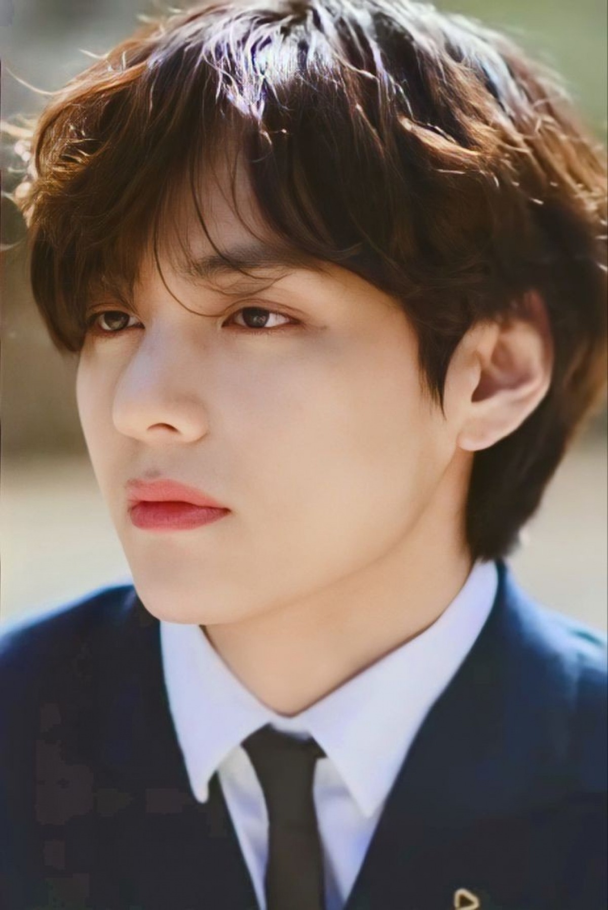 Gương mặt đẹp từng milimet của V (Ảnh internet)