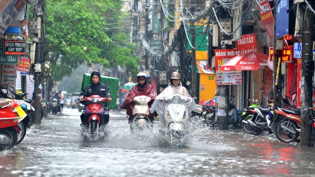 Cảnh báo mưa lớn khu vực Bắc Bộ, Tây Nguyên và Nam Bộ