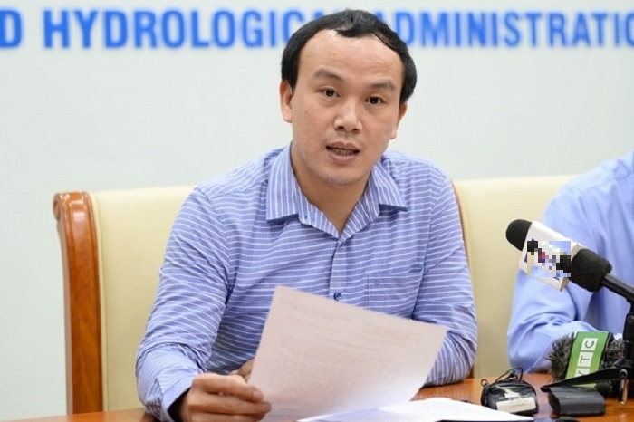 Ông Hoàng Phúc Lâm, Phó Giám đốc Trung tâm Dự báo Khí tượng Thủy văn Quốc gia
