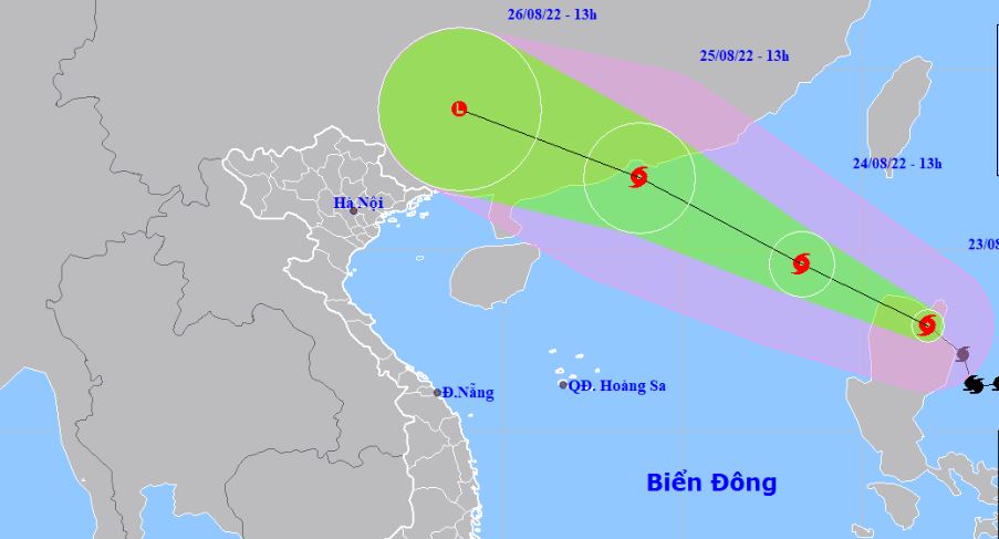 Bão Ma-on gây sóng to gió lớn dù chưa vào biển Đông, mạnh cấp 10 giật cấp 12