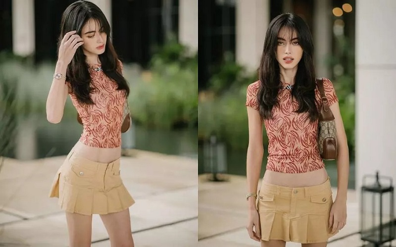 Thân hình đáng báo động của Mai Davika Thân hình đáng báo động của Mai Davika
