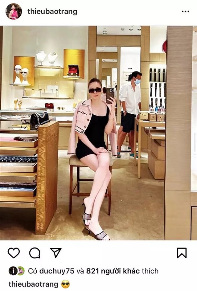 Cộng đồng mạng phát hiện chồng cũ Lệ Quyên quan tâm đặc biệt Thiều Bảo Trang - Ảnh 4