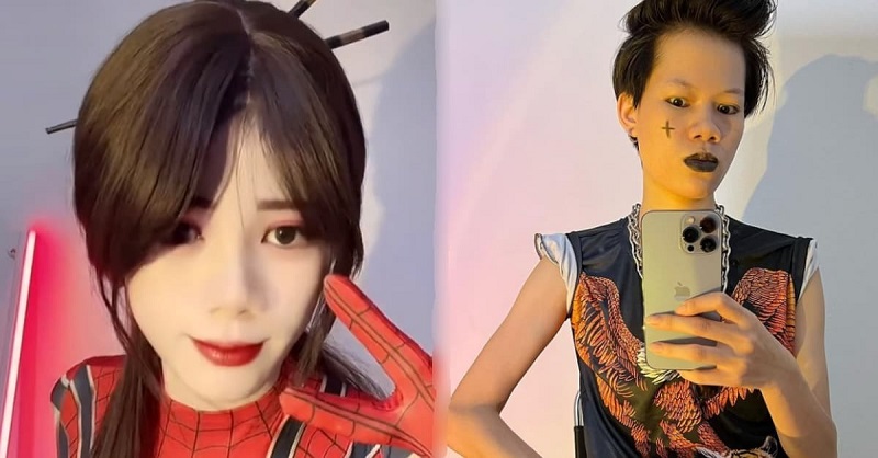 Chủ nhân loạt clip cởi khẩu trang biến hình triệu view hóa ra là con gái, nhan sắc thật cực đỉnh - Ảnh 3 Chủ nhân loạt clip cởi khẩu trang biến hình triệu view hóa ra là con gái, nhan sắc thật cực đỉnh - Ảnh 3