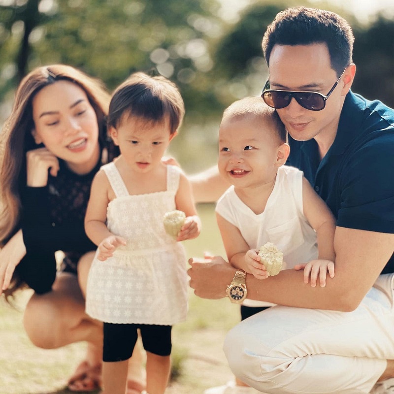 Hồ Ngọc Hà hé lộ lý do chọn Kim Lý làm chồng, bố của các con 6