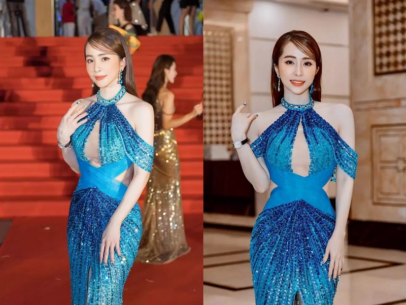Làn da trắng phát sáng của Quỳnh Nga Làn da trắng phát sáng của Quỳnh Nga