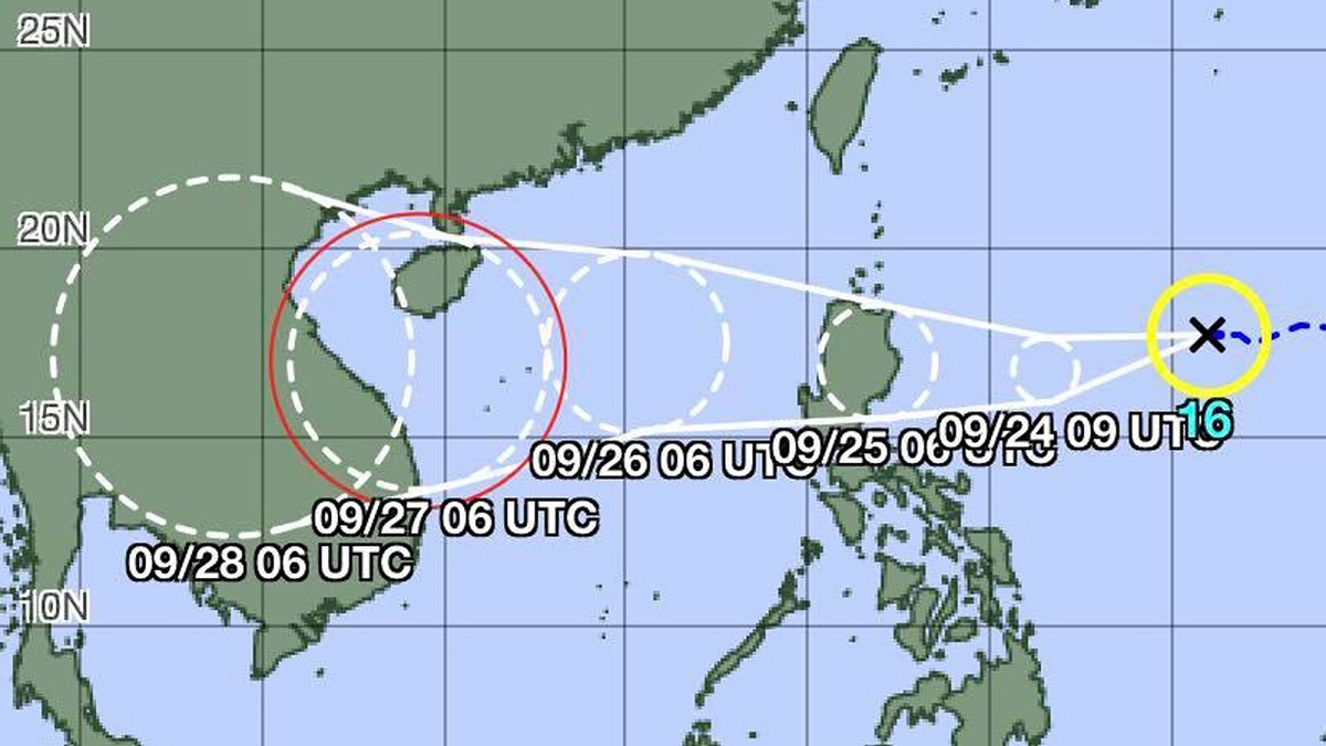 Biển Đông sắp xuất hiện áp thấp nhiệt đới, sẽ mạnh lên thành bão 