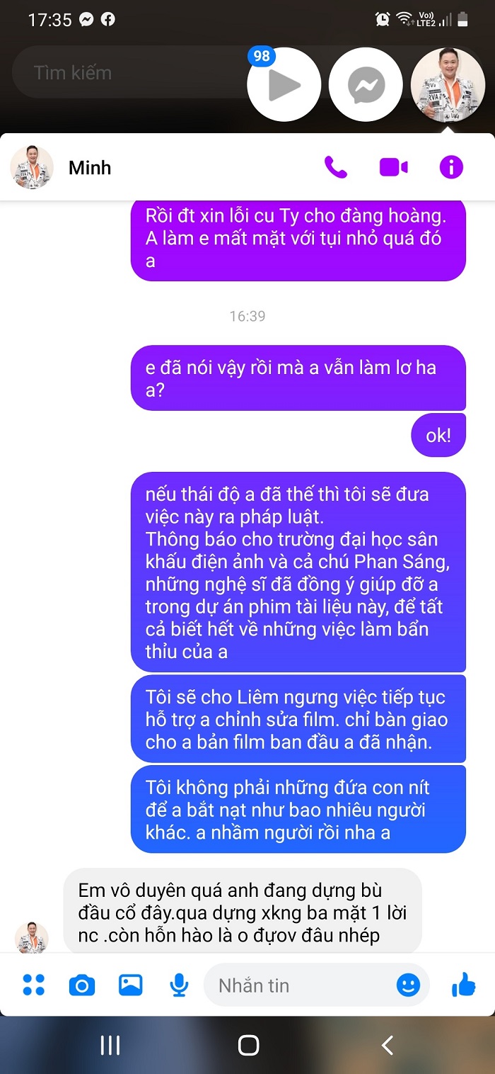 Minh Béo tiếp tục bị tố có hành vi khiếm nhã với đồng nghiệp nam  4