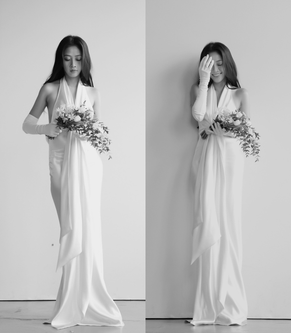 MC Liêu Hà Trinh chụp ảnh cưới màu đen trắng - Ảnh 4 MC Liêu Hà Trinh chụp ảnh cưới màu đen trắng - Ảnh 4