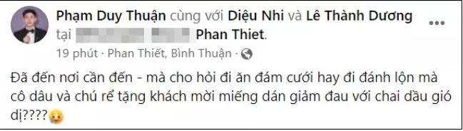 Jun Phạm tiết lộ quà cưới Jun Phạm tiết lộ quà cưới