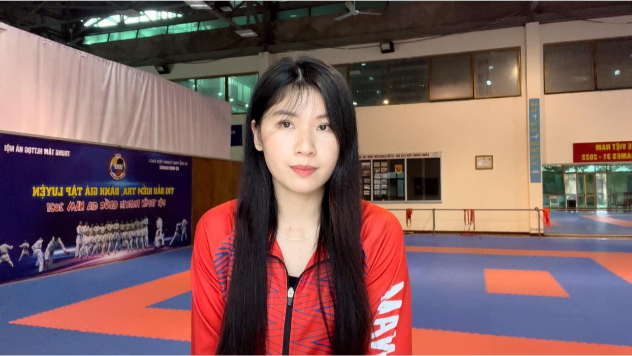 Ngắm nhan đời thường đầy gợi cảm của hot girl karate Trang Cẩm Lành (Ảnh FBNV)