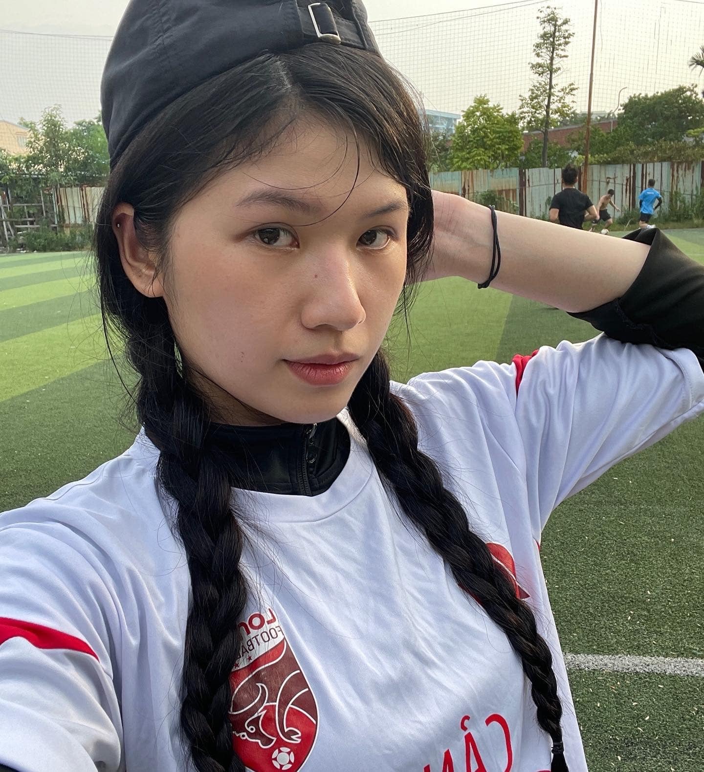 Trang Cẩm Lành còn rất yêu thích môn bóng đá