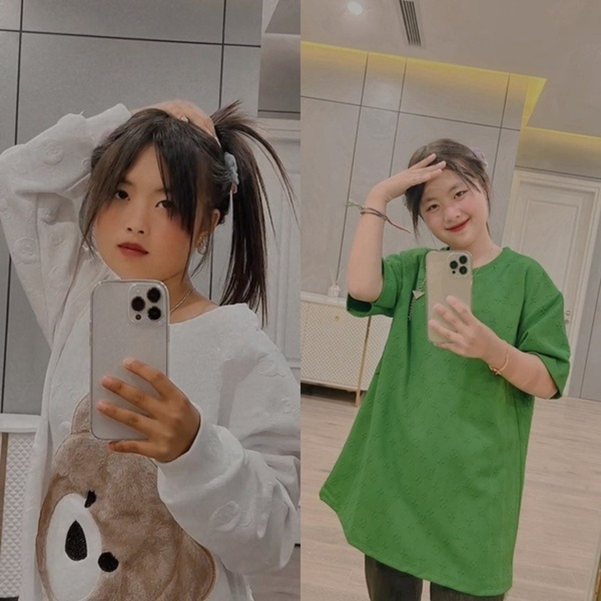 Phúng Phính Hà Giang mới làm mẫu độc quyền đã mua vàng mua xe biếu bố mẹ - Ảnh 3