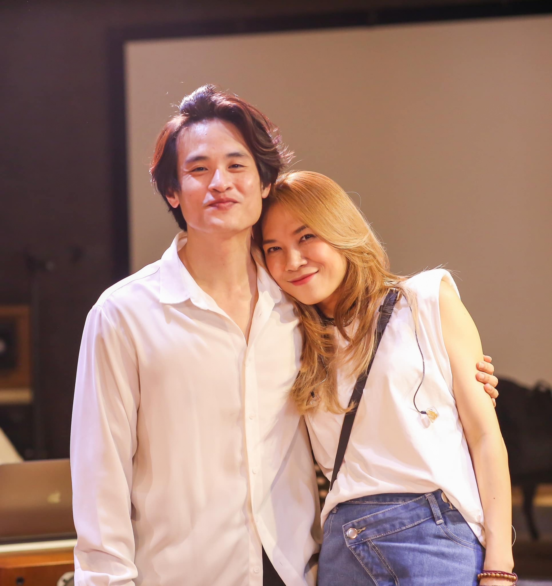 Mỹ Tâm và Hà Anh Tuấn chuẩn 'người tình âm nhạc' ở hậu trường Tri Âm - Ảnh 2