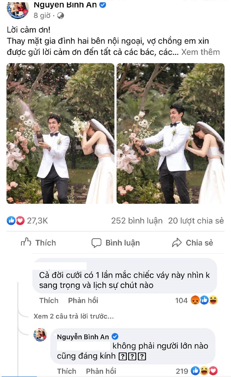 Phương Nga là cô dâu đầu tiên mặc váy cưới crop top trong ngày trọng đại - Ảnh 2