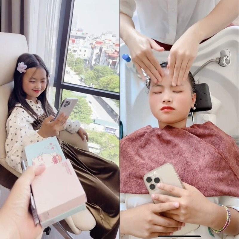 Phúng Phính Hà Giang thay đổi phong cách, hóa nàng thơ với áo dài trắng - Ảnh 2