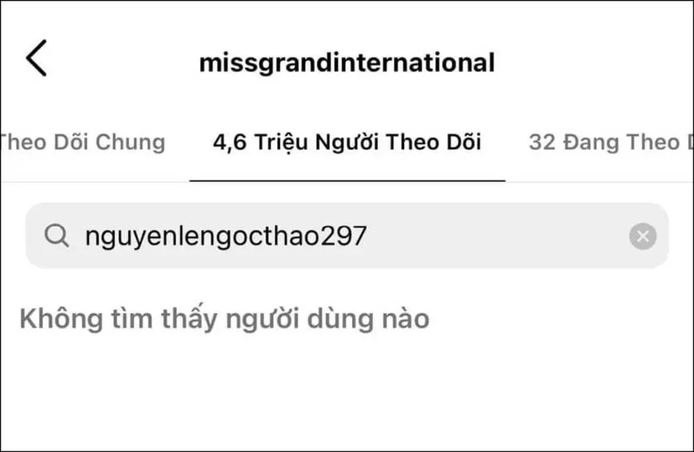 Dàn hoa hậu cùng công ty Thiên Ân âm thầm unfollow Instagram MGI - Ảnh 2