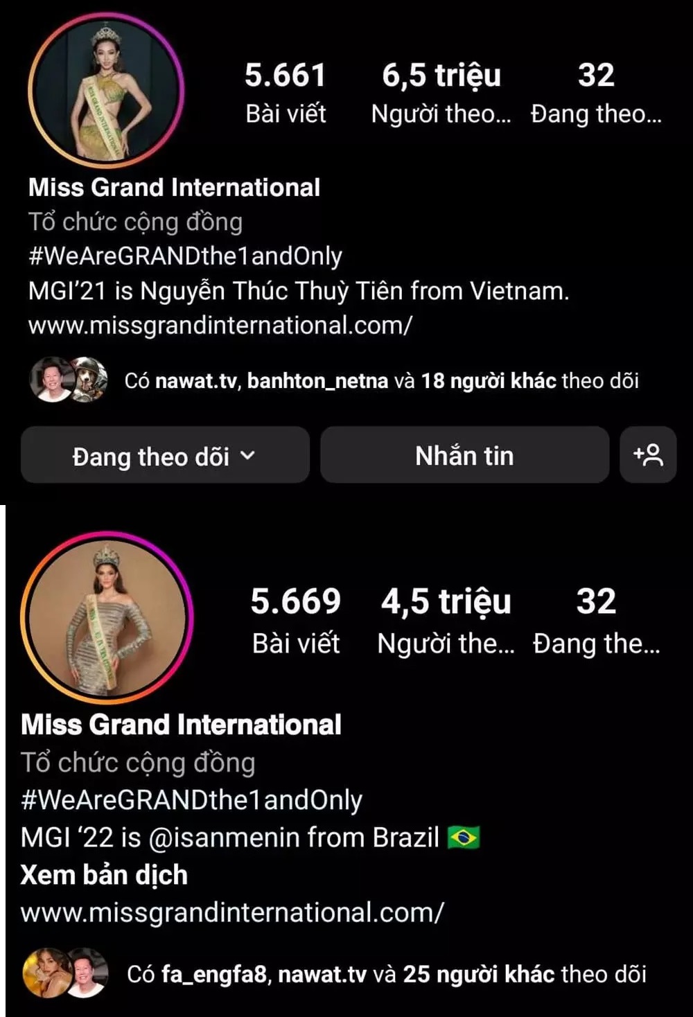 Lượt theo dõi mất hơn 2 triệu người chỉ sau 1 đêm