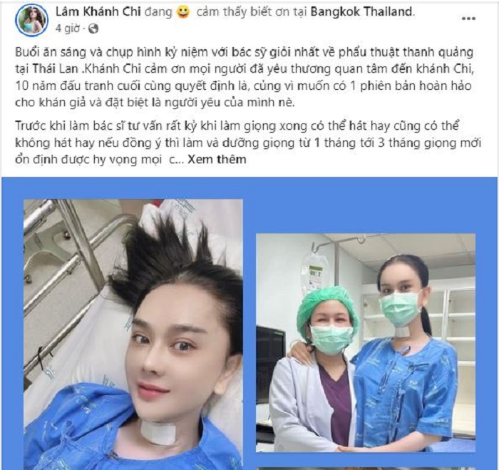 Lâm Khánh Chi cập nhật tình hình sức khỏe hậu phẫu, tiết lộ trường hợp xấu nhất Lâm Khánh Chi cập nhật tình hình sức khỏe hậu phẫu, tiết lộ trường hợp xấu nhất