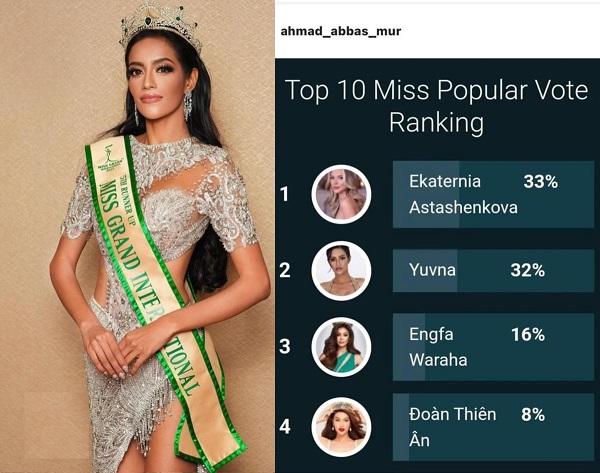 Cô đăng trạng thái rồi xóa làm dấy lên nghi vấn BTC dàn xếp kết quả