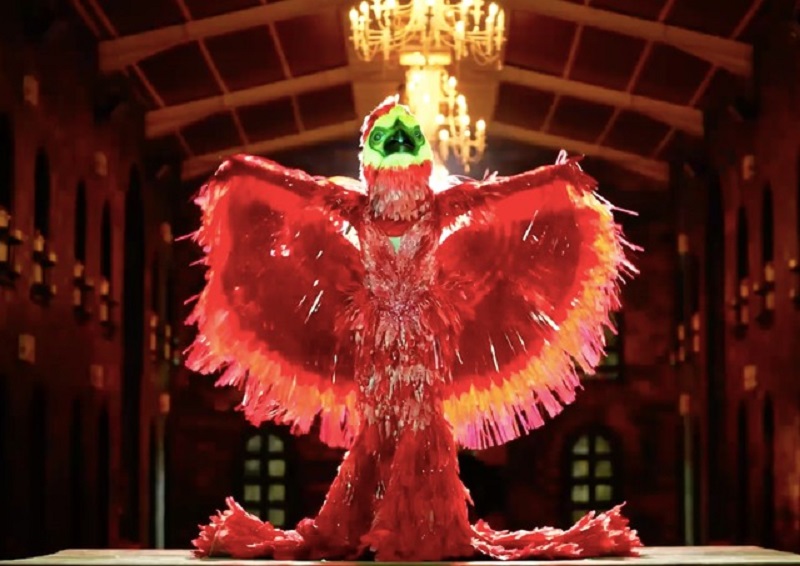 Phượng Hoàng Lửa là cái tên được nhiều người yêu thích tại Ca sĩ mặt nạ