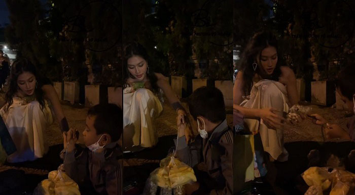 Con nuôi nghèo khó của 'bà trùm hoa hậu' Phạm Kim Dung vừa có hành động ghi điểm