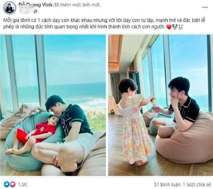Nam doanh nhân có quan điểm dạy con đặc biệt Nam doanh nhân có quan điểm dạy con đặc biệt