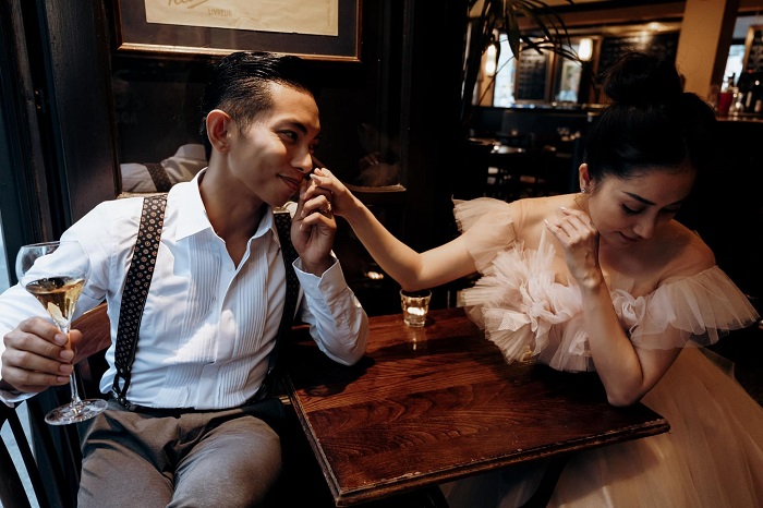 Cả hai vừa qua cũng tung ra bộ ảnh cưới vô cùng ngọt ngào. Ảnh: FBNV Cả hai vừa qua cũng tung ra bộ ảnh cưới vô cùng ngọt ngào. Ảnh: FBNV