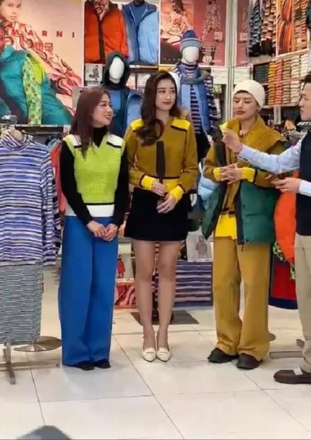 Đỗ Mỹ Linh tham gia sự kiện, vòng 2 nhanh chóng gây chú ý