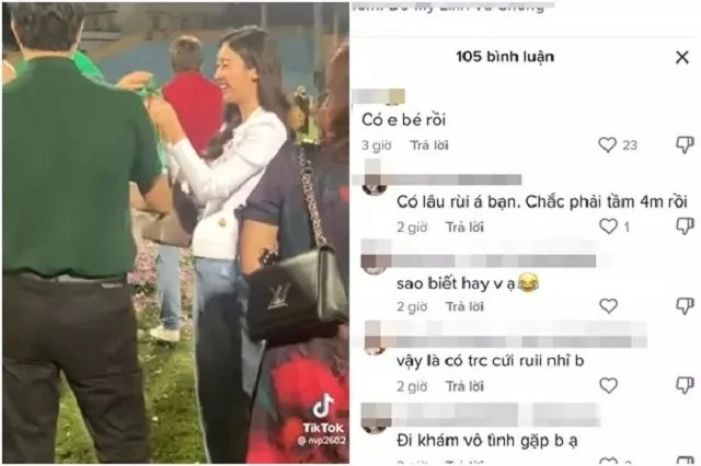 Bức ảnh khiến Đỗ Mỹ Linh vướng tin đồn mang bầu 4 tháng Bức ảnh khiến Đỗ Mỹ Linh vướng tin đồn mang bầu 4 tháng