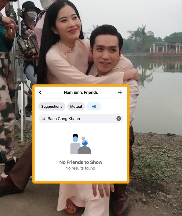 Bạch Công Khanh không còn trong danh sách bạn bè công khai của Nam Em Bạch Công Khanh không còn trong danh sách bạn bè công khai của Nam Em
