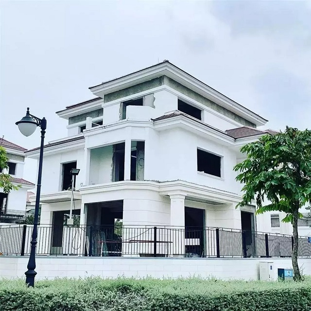 Căn biệt thự khi mới xây dựng vào năm 2020 Căn biệt thự khi mới xây dựng vào năm 2020