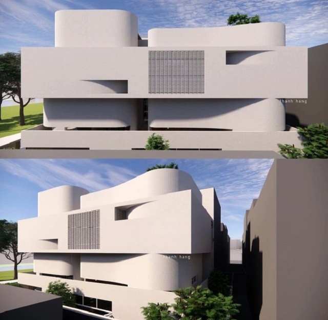Bản vẽ biệt thự của Thanh Hằng