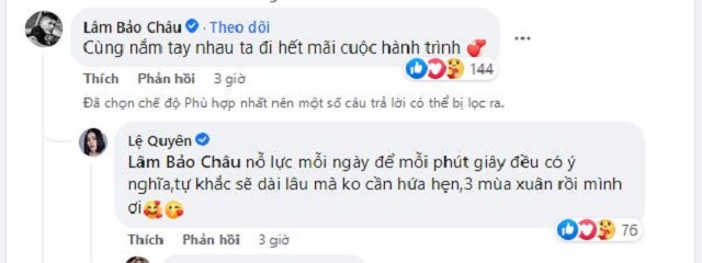 Màn tương tác gây chú ý của cặp đôi