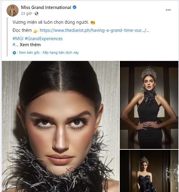 Miss Grand của ông Nawat có tuyên bố bất ngờ sau mùa giải đầy tai tiếng với Thiên Ân