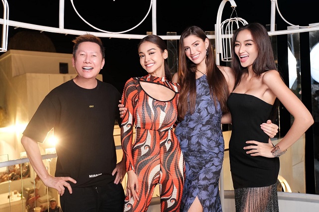 Ông Nawat và dàn người đẹp của cuộc thi