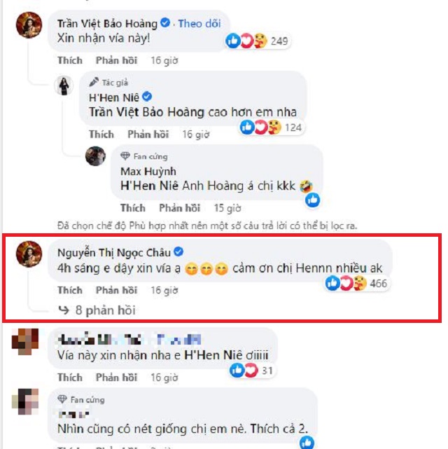 Ngọc Châu vào nhận vía Ngọc Châu vào nhận vía