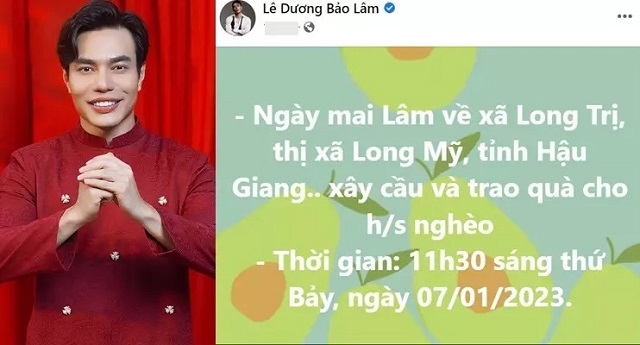 Lê Dương Bảo Lâm đáp thẳng khi bị dân mạng 'chấn chỉnh' việc làm từ thiện Lê Dương Bảo Lâm đáp thẳng khi bị dân mạng 'chấn chỉnh' việc làm từ thiện