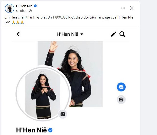 Hoa hậu H'Hen Niê báo tin vui: CDM đồng loạt ùa vào chúc mừng Hoa hậu H'Hen Niê báo tin vui: CDM đồng loạt ùa vào chúc mừng