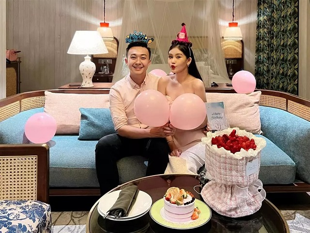 Mừng sinh nhật Lê Âu Ngân Anh, chồng MC để lộ tình trạng hôn nhân hiện tại - Ảnh 1 Mừng sinh nhật Lê Âu Ngân Anh, chồng MC để lộ tình trạng hôn nhân hiện tại - Ảnh 1