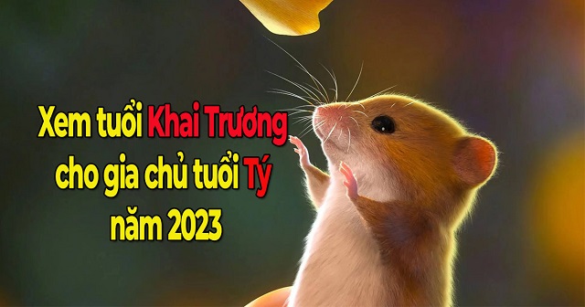Xem ngày khai trương cho gia chủ tuổi Tý Tết Quý Mão 2023 tốt nhất, đẹp nhất Xem ngày khai trương cho gia chủ tuổi Tý Tết Quý Mão 2023 tốt nhất, đẹp nhất