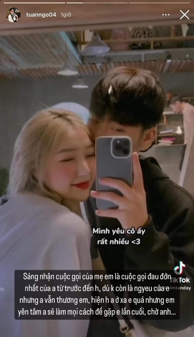 Bạn trai cũ có chia sẻ đẫm nước mắt Bạn trai cũ có chia sẻ đẫm nước mắt